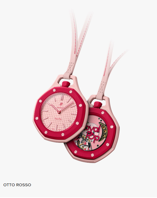 AP × Swatch Royal Pop – Red & Pink
